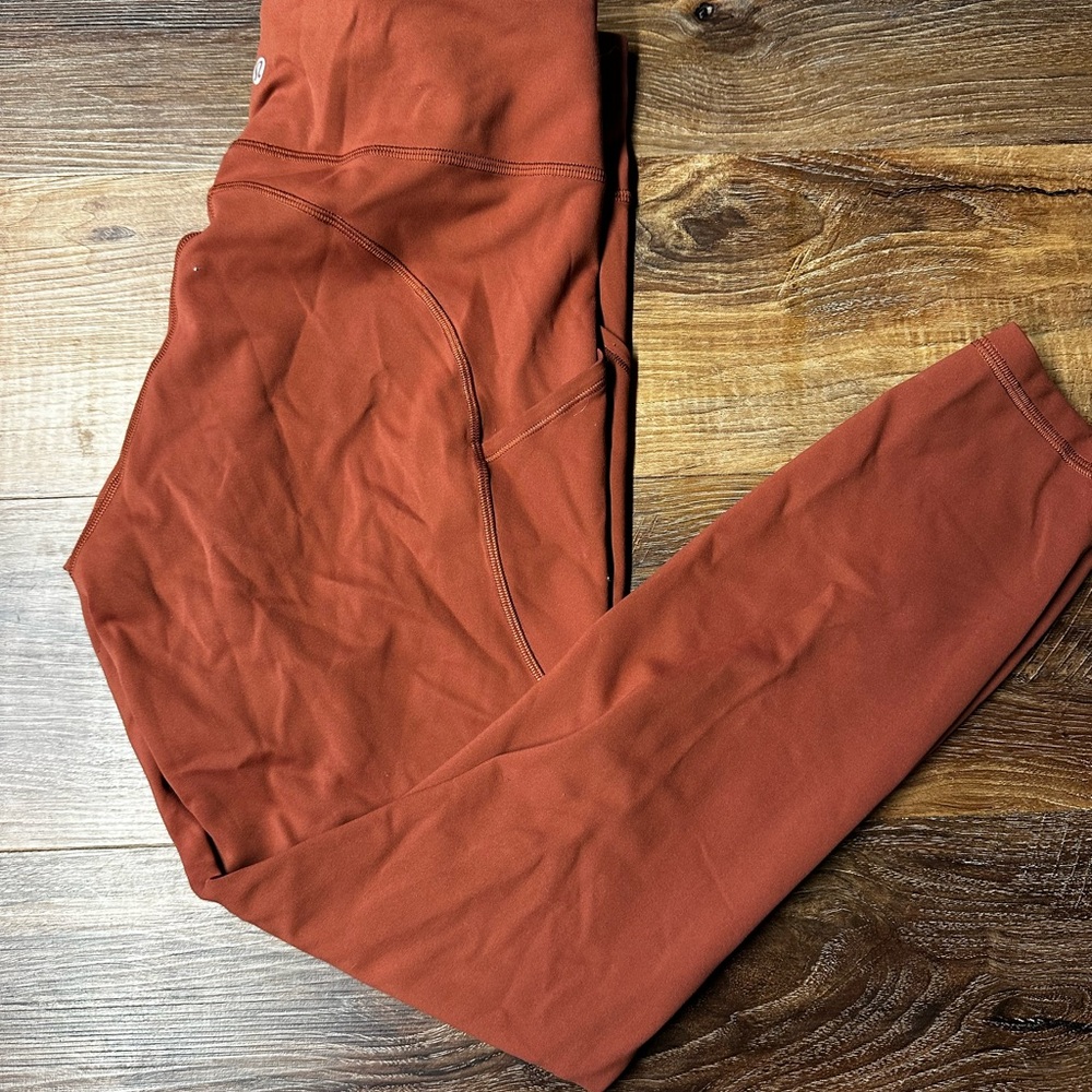 lululemon athletica Rust Leggings